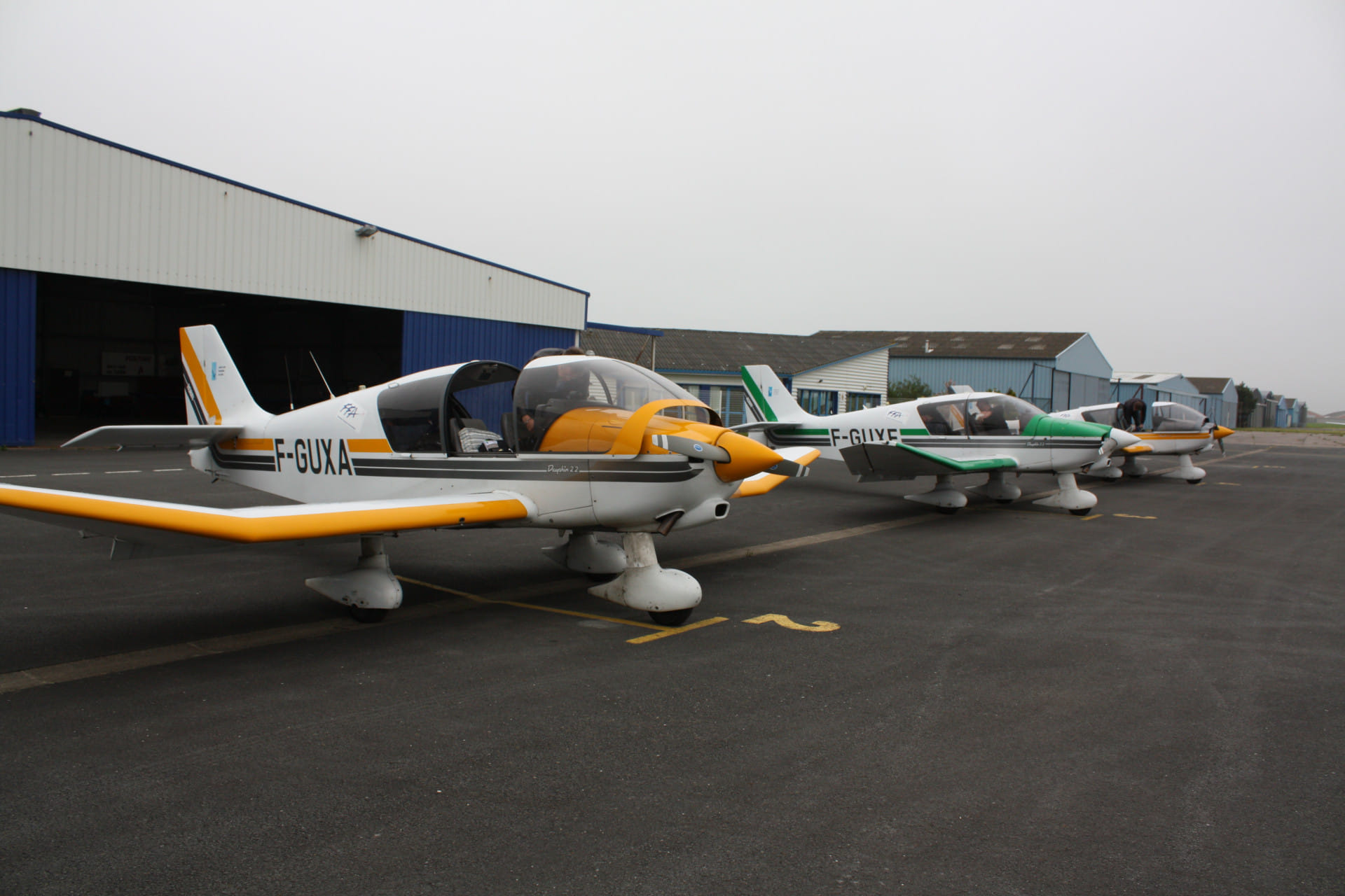 Quelques avions du club