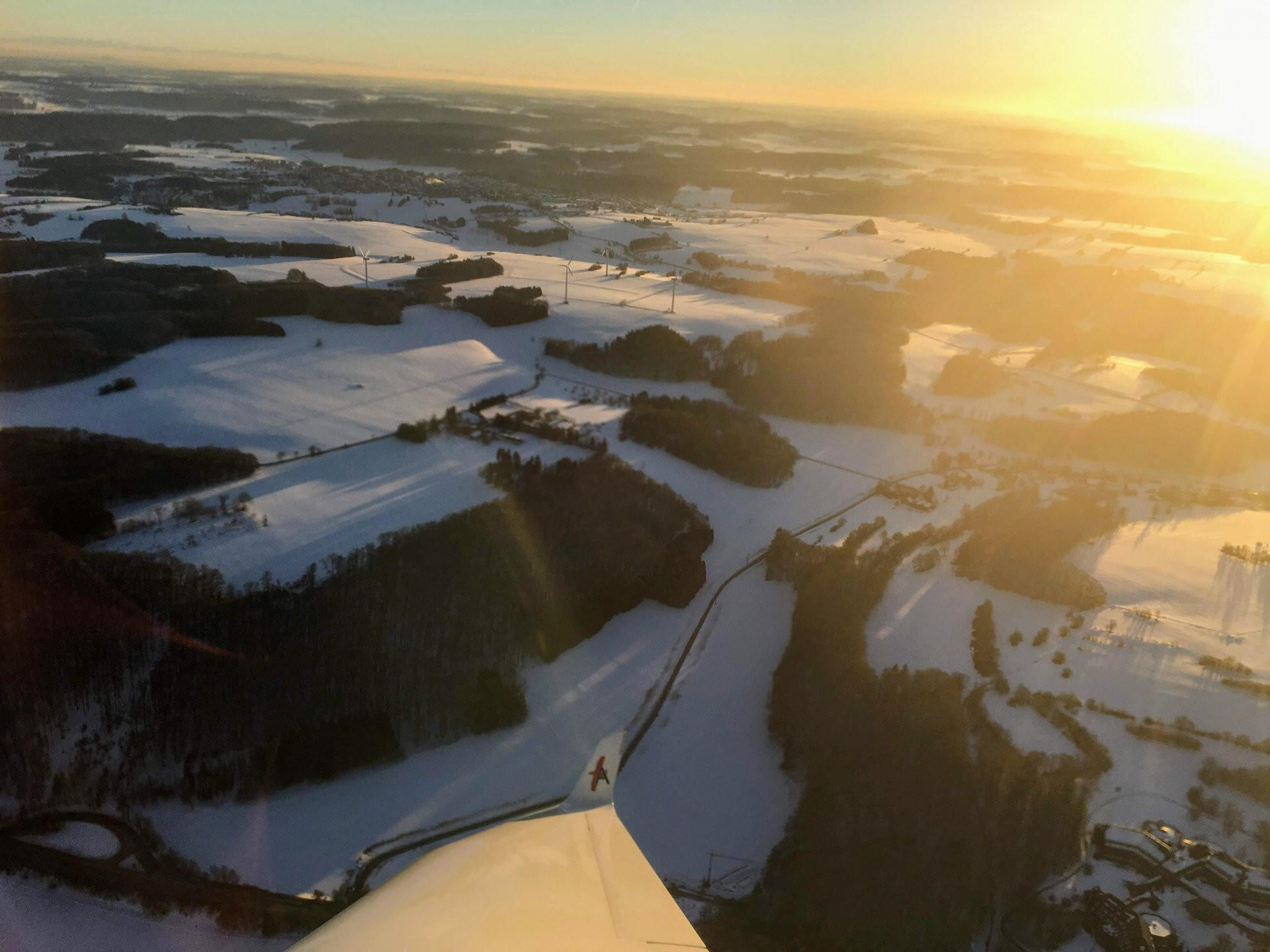 Rundflug auf Deiner Wunschroute (90 min)