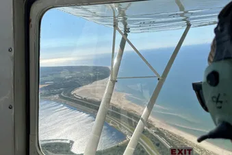 Discover Zeeland in a vintage aircraft.