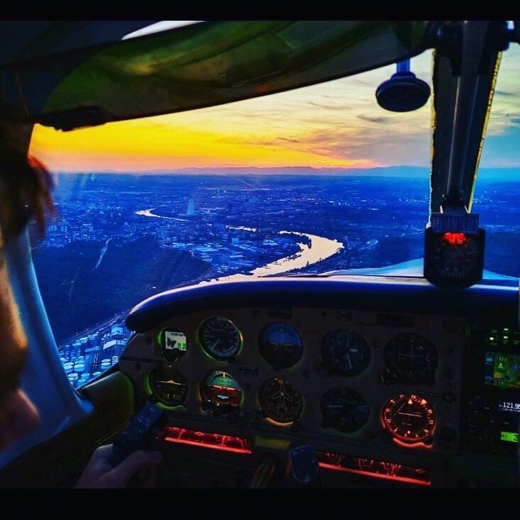 01a - Flugtaufe über der Region Basel