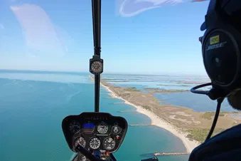 La camargue en helicoptere