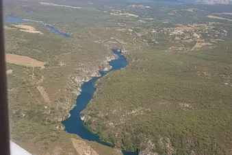 Les Gorges du Verdon vues du ciel