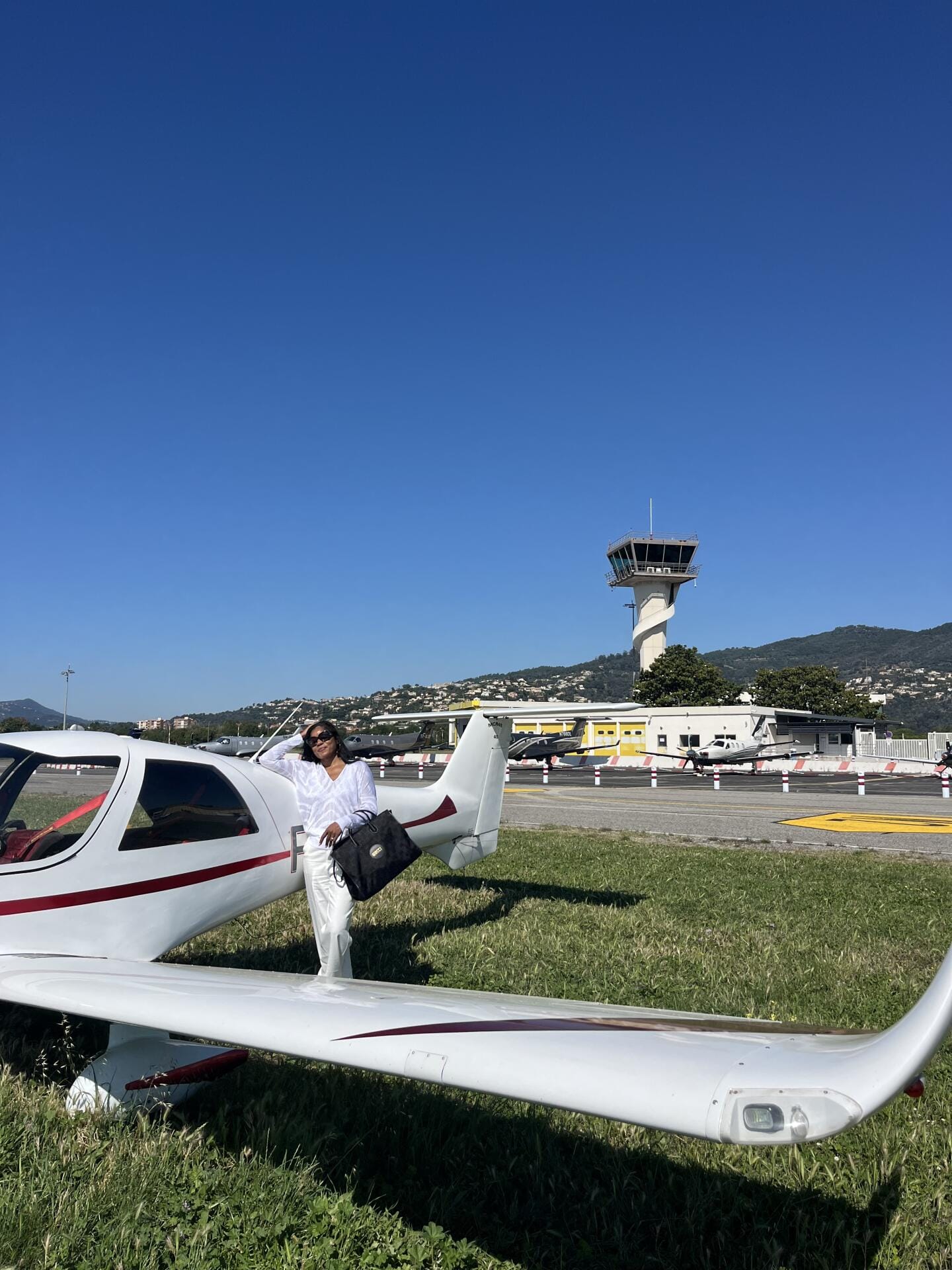 Le MCR4S sur l’aérodrome de Cannes-Mandelieu