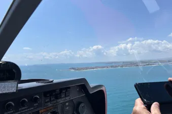 Balade aérienne le long de la côte Atlantique !