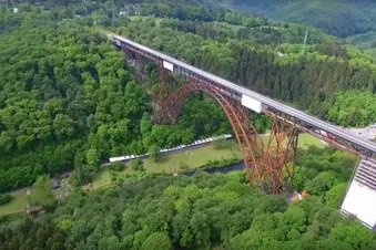 Ab ins bergische -Dhünntalsperre & Eisenbahnbrücke Müngster