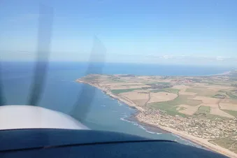 Grand survol de la Côte d'Opale depuis Lens ☀️✈️