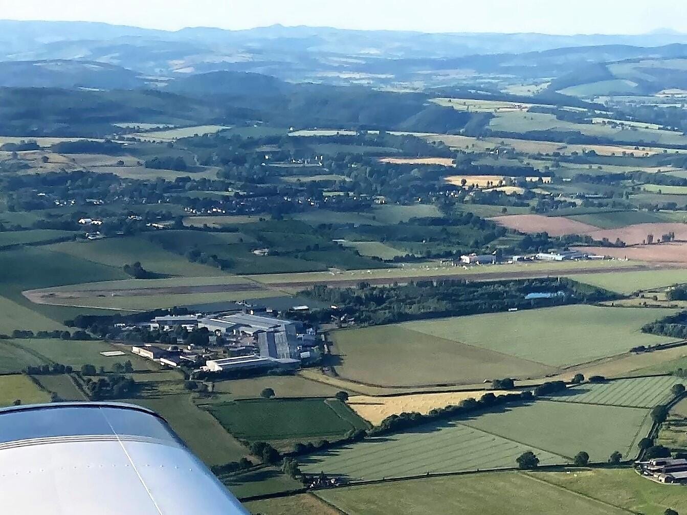 Scenic Return Flight to Shobdon and the Malverns