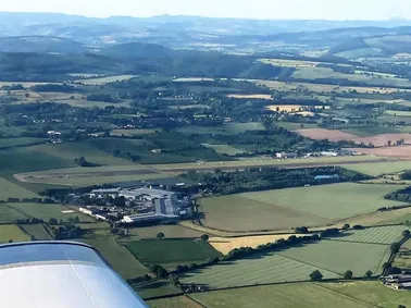 Scenic Return Flight to Shobdon and the Malverns