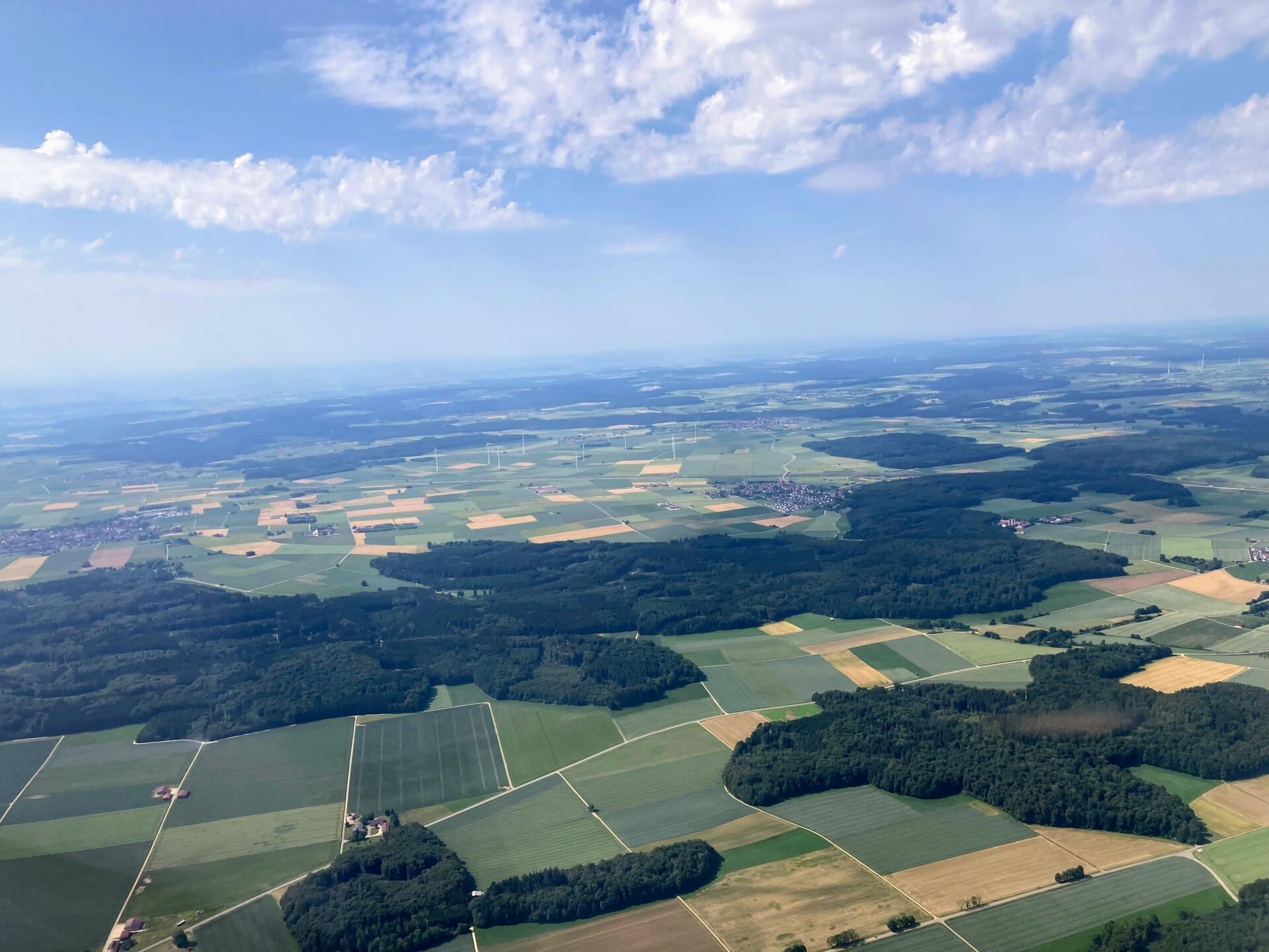 Rundflug mit einer Landung in Donaueschingen oder Leutkirch
