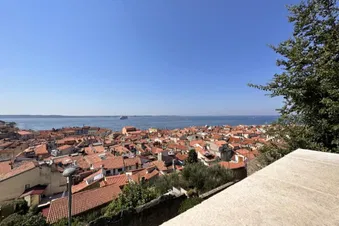 Dächer von Piran bei Portoroz