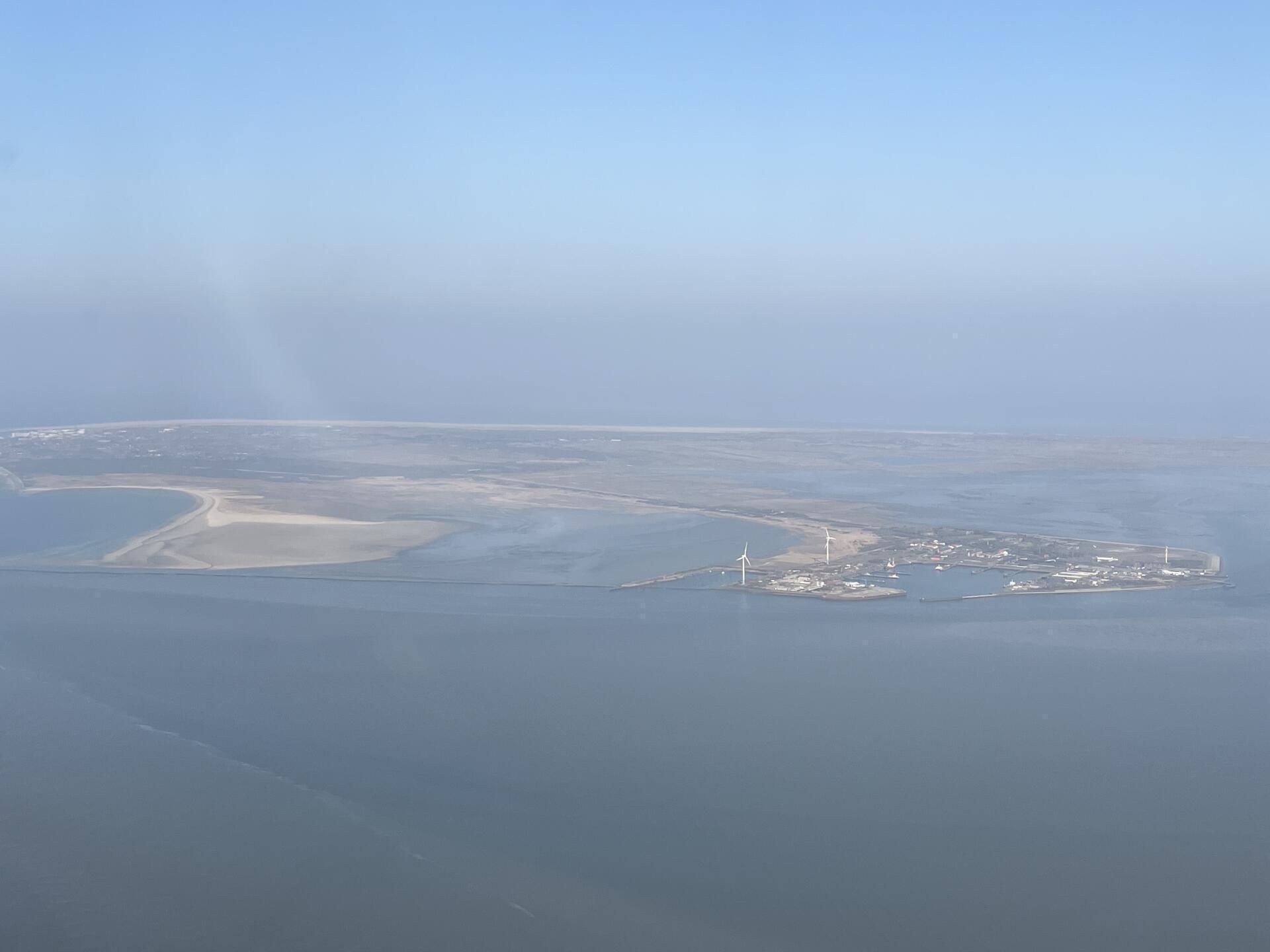 Borkum kommt in Sicht