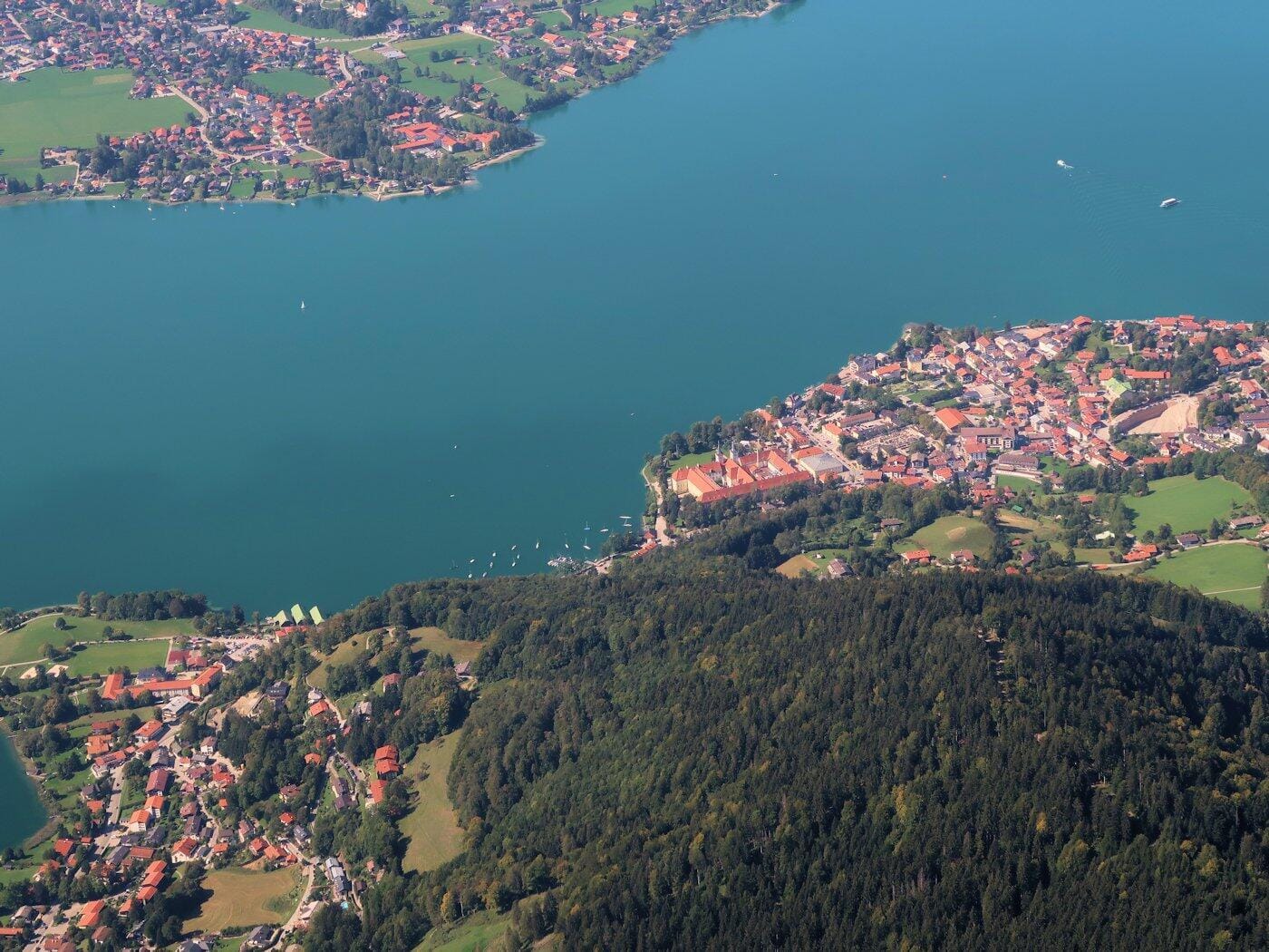 Alpenrundflug Berchtesgaden Wilder Kaiser Tegernsee