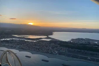 Balade aérienne à la découverte des plages catalanes