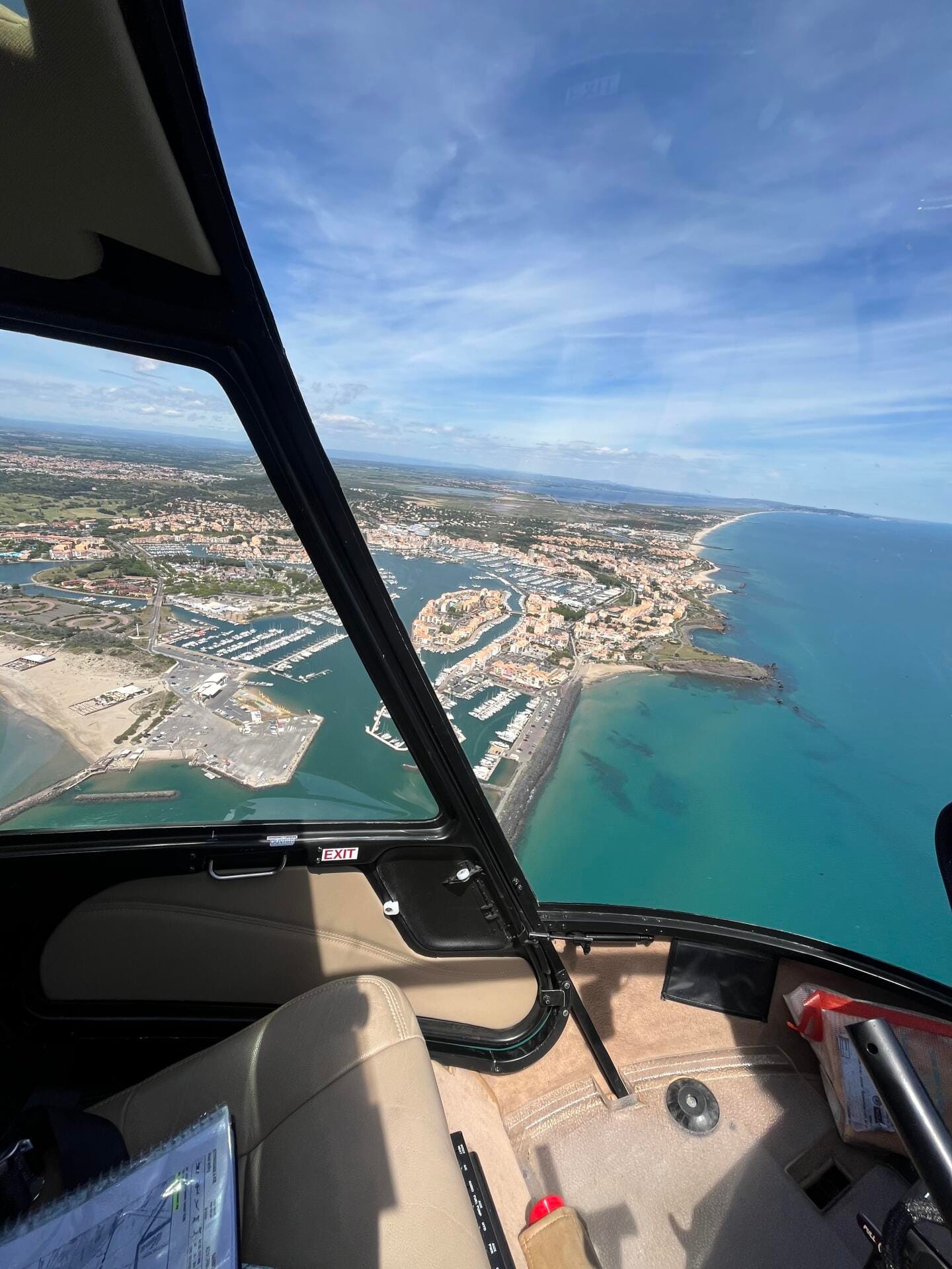 La Camargue vue du ciel