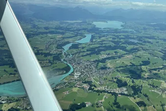 Great views in southern Germany