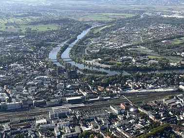 Rundflug Aschaffenburg und Umgebung