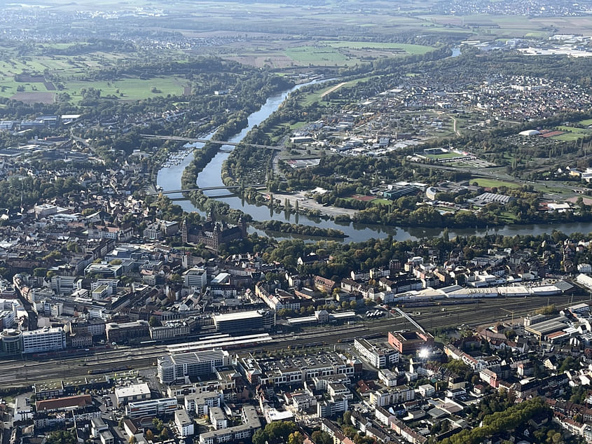 Rundflug Aschaffenburg und Umgebung