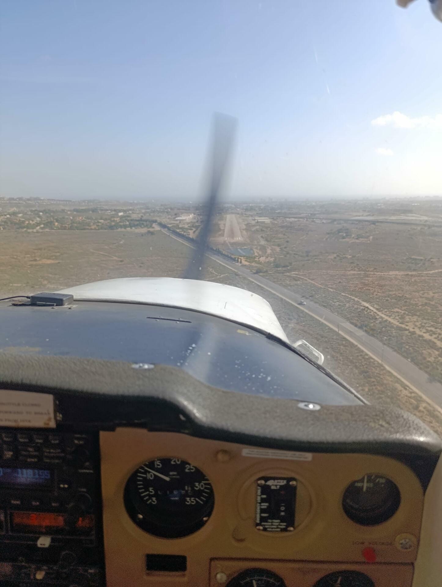 Landing at Muxamel
