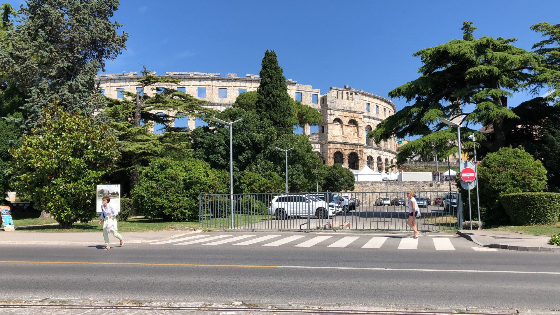 Pula - älteste Stadt in Istrien