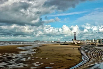 Blackpool shoreline