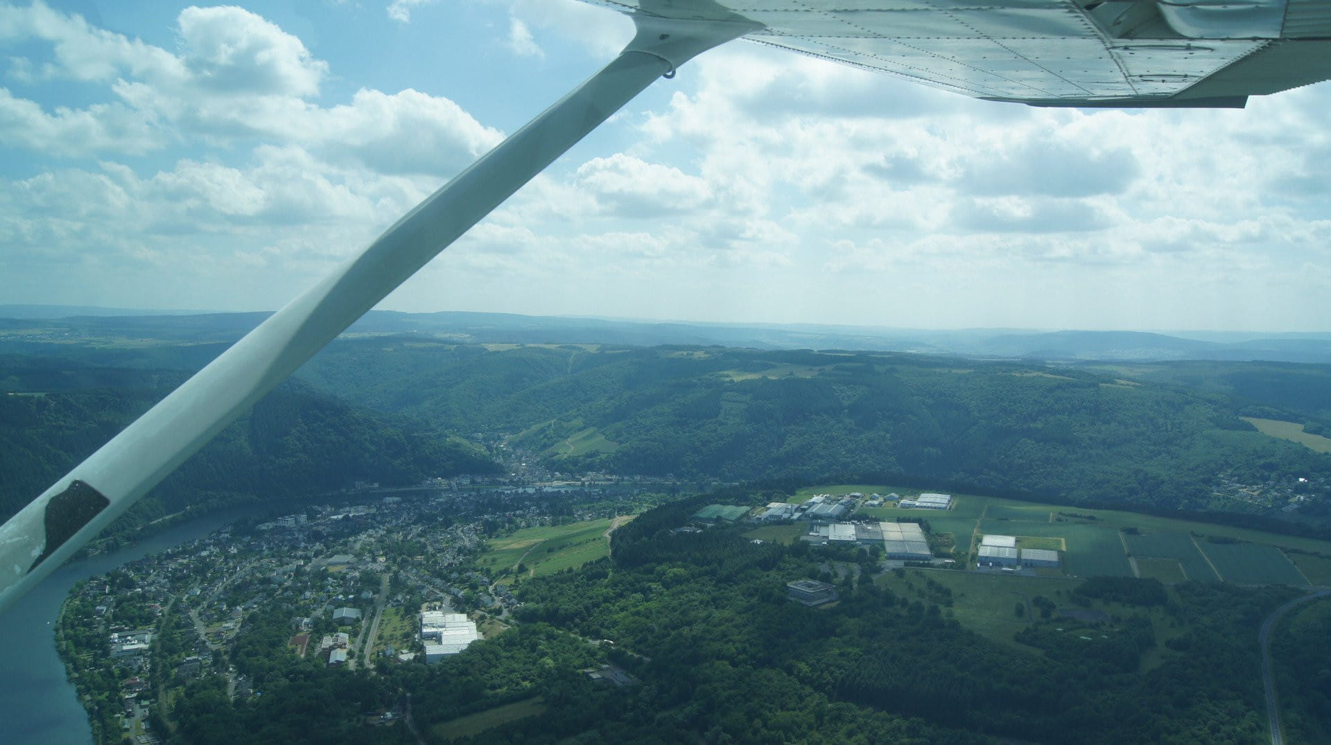 Erlebnisflug "Rheintal und Mosel" mit Frankfurt-Hahn