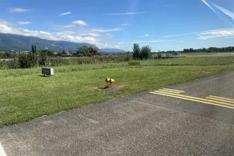 Flugtaufe mit Zwischenlandung in Bern-Belp