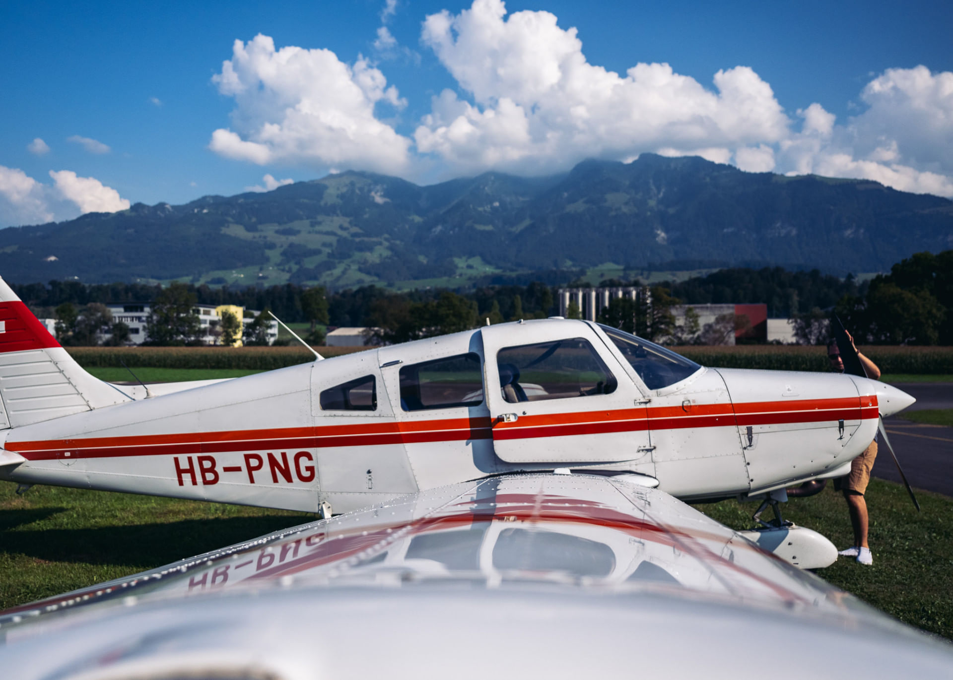 Frisch geputzt und bereit für den nächsten Rundflug!