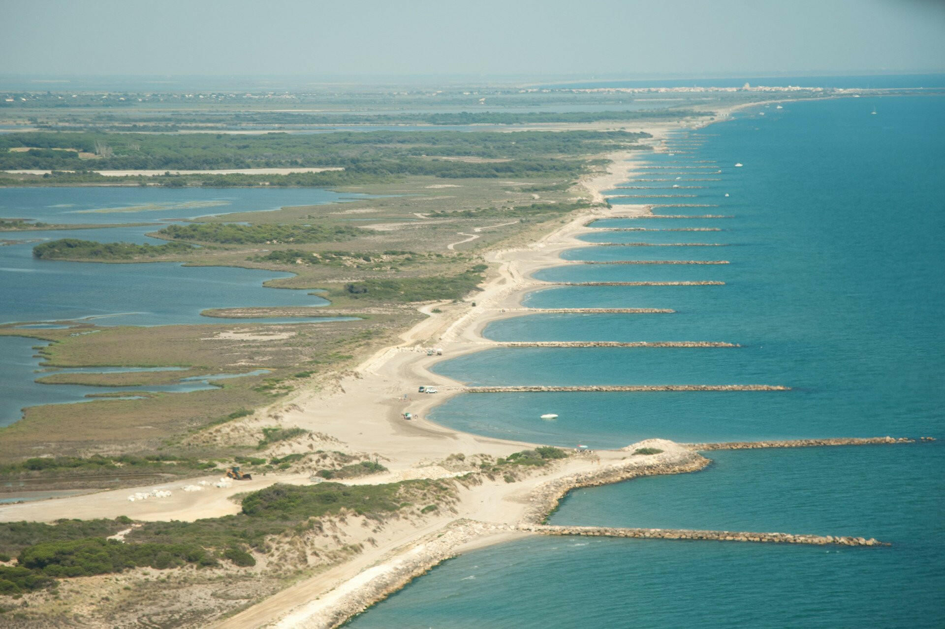 Vol Hélico - Aigues-Mortes, Salins du Midi - R66
