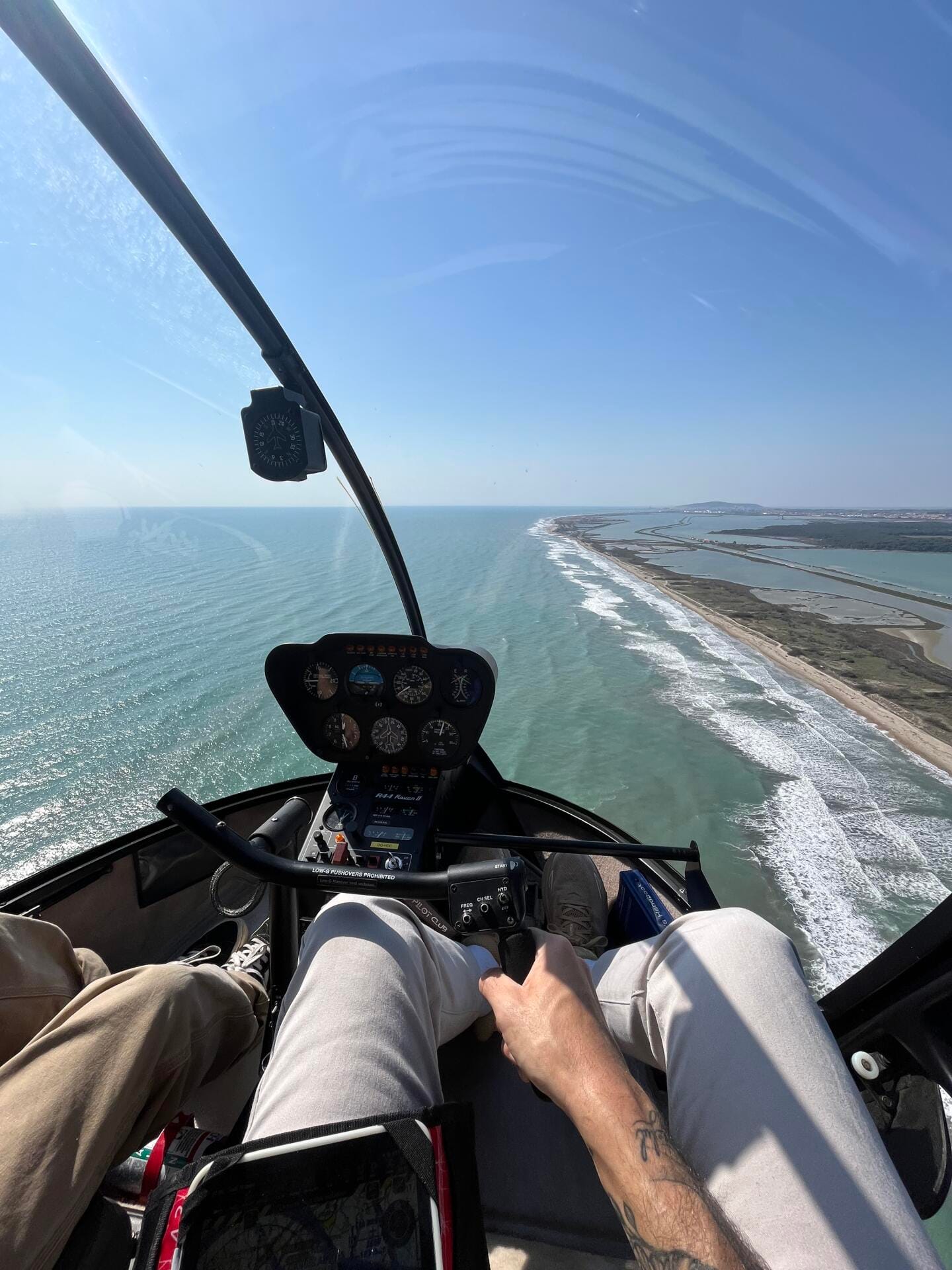 La Camargue vue du ciel