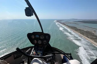 La Camargue vue du ciel