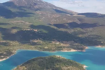 Les Gorges du Verdon vues du ciel