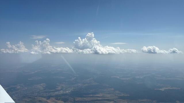 Streckenflug Saarbrücken - Samedan