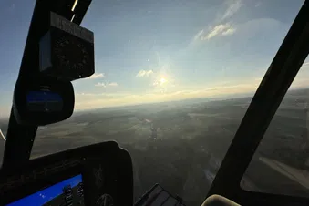 Hubschrauberrundflug über Sylt