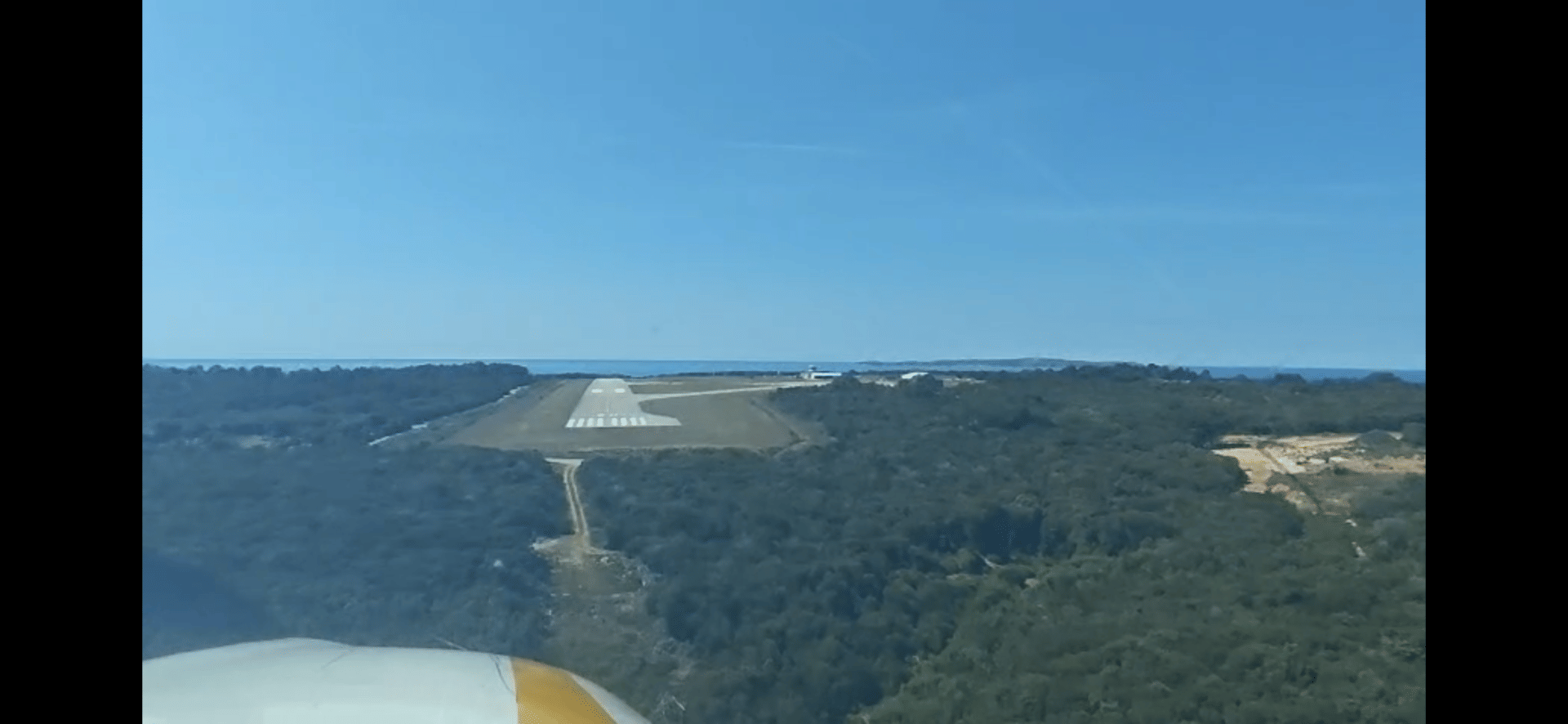 Endanflug auf die 20 in Losinj