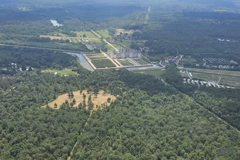 Disneyland et survol de la région