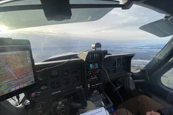 Hochflug über Nürnberg, aus 2500m Höhe