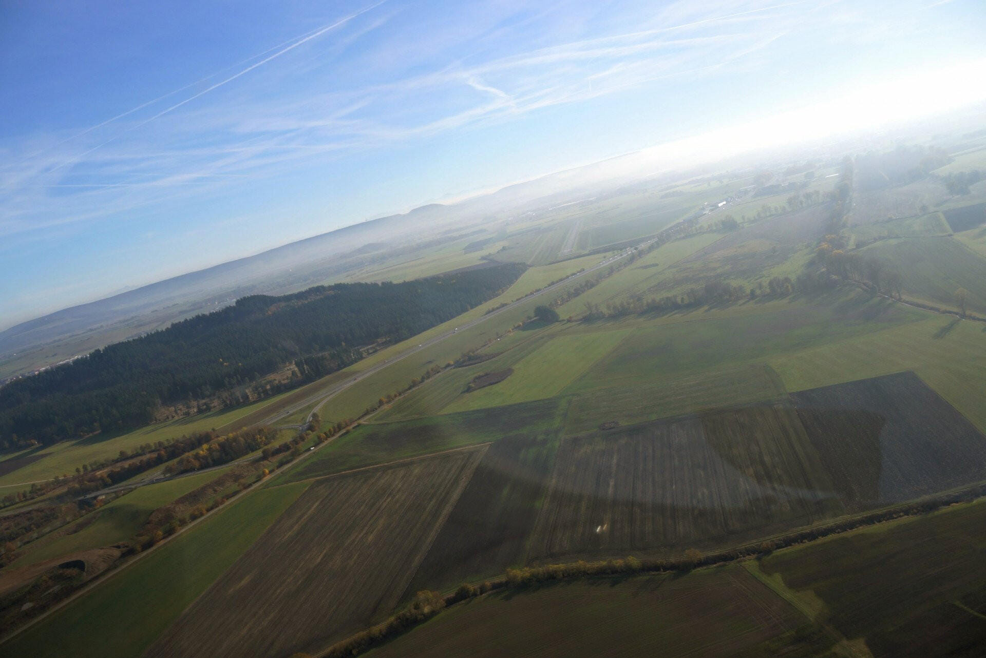 Rundflug mit einer Landung in Donaueschingen oder Leutkirch