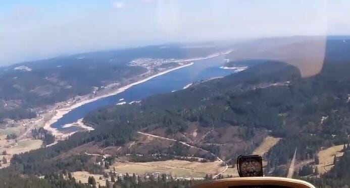 Großer Schwarzwald-Flug Feldberg - Schluchsee - St. Blasien