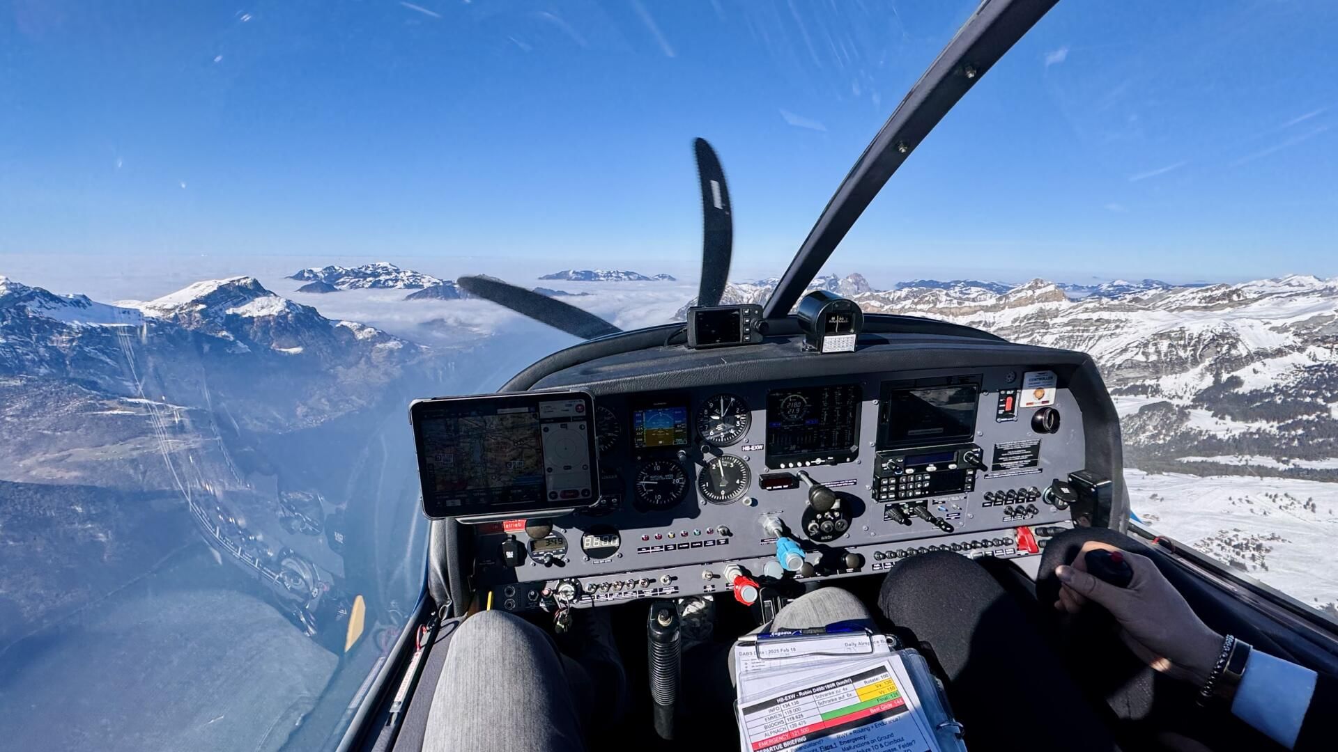 Beste Aussichten aus dem Cockpit