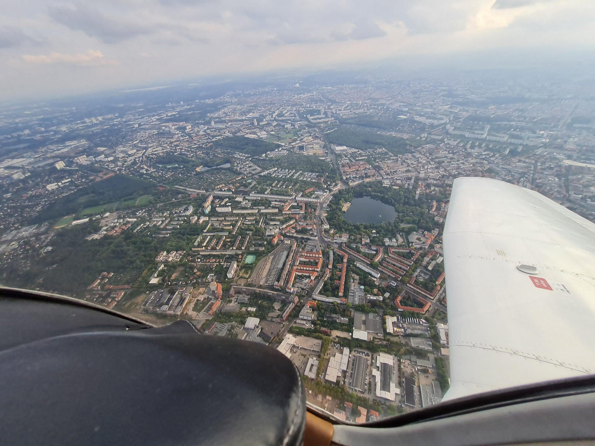 Kurzer Rundflug Berlin