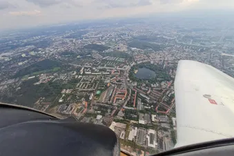 Kurzer Rundflug Berlin