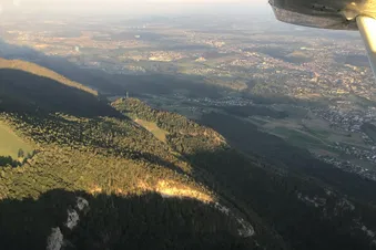 Rundflug über Basel und Umgebung