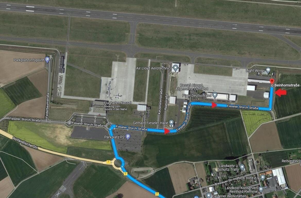 Rundflug über Kassel / Edersee