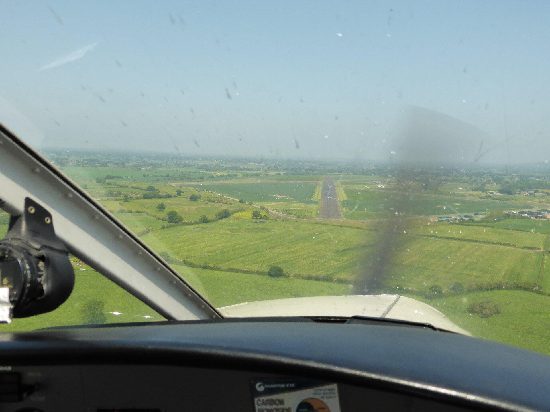 Lunch at Sleap on the Welsh border