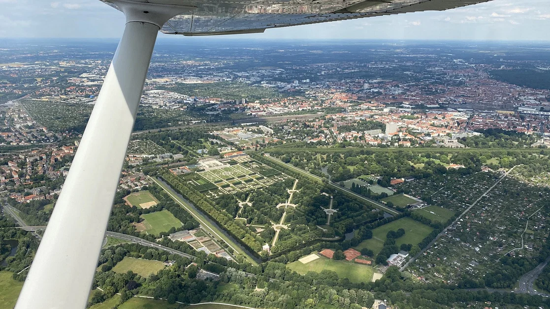 Kleiner Rundflug über Hannover