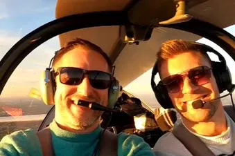 Rundflug über Potsdam, Berlin und den BER