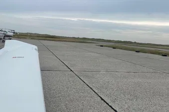 Flugplatz Helgoland Düne