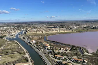 Camargue en hélicoptère, littoral de Montpellier !