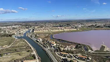 Camargue en hélicoptère, littoral de Montpellier !