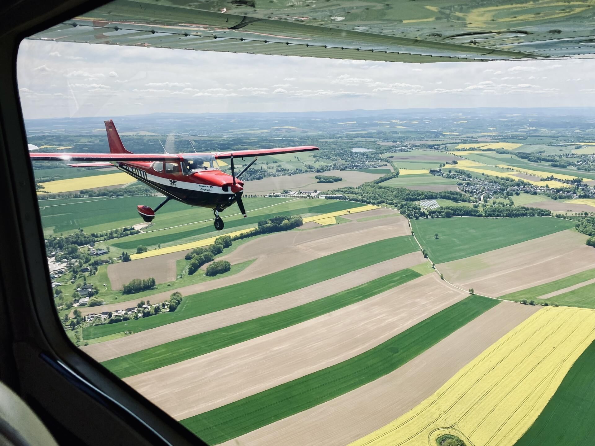 Rundflug ab Chemnitz über das Erzgebirge